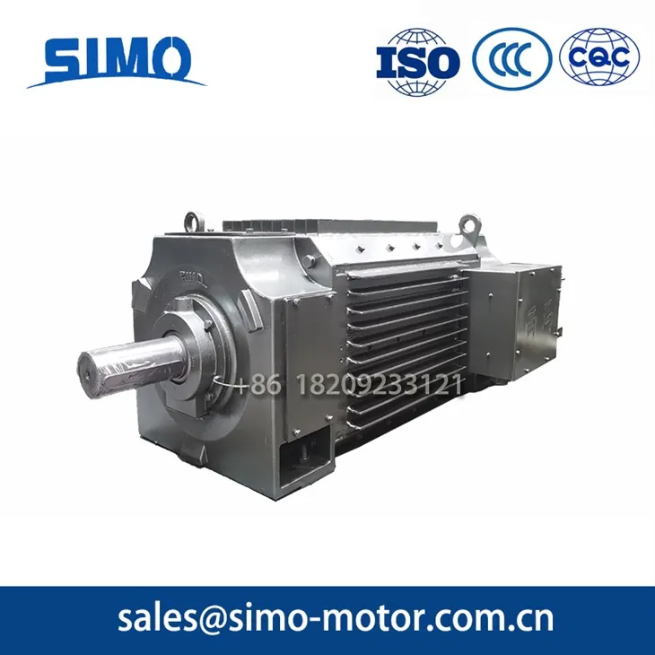 Konplètman ki fèmen dirèk-refwadi motè DC